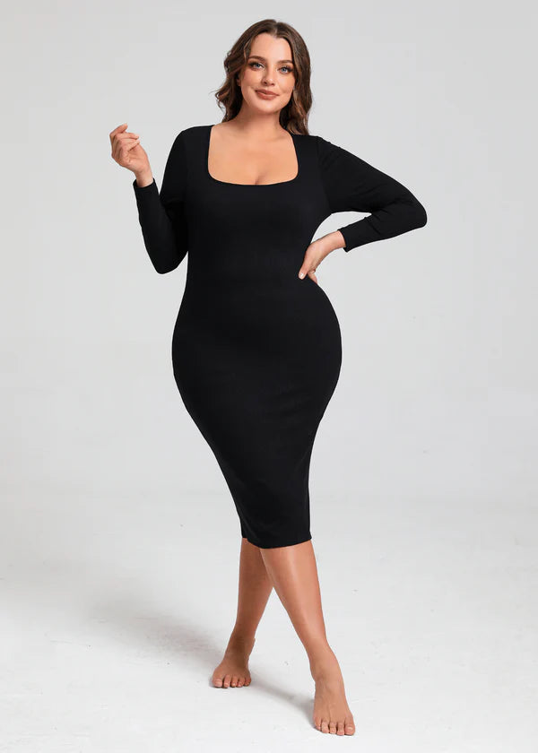 ShapeLuxe™ - Mid-length sheathing dress